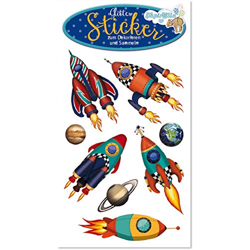Lutz Mauder 72295 TapirElla Glitter-Sticker, Rakete Lutz Mauder 72295 TapirElla Glitter-Sticker, Rakete von Lutz Mauder