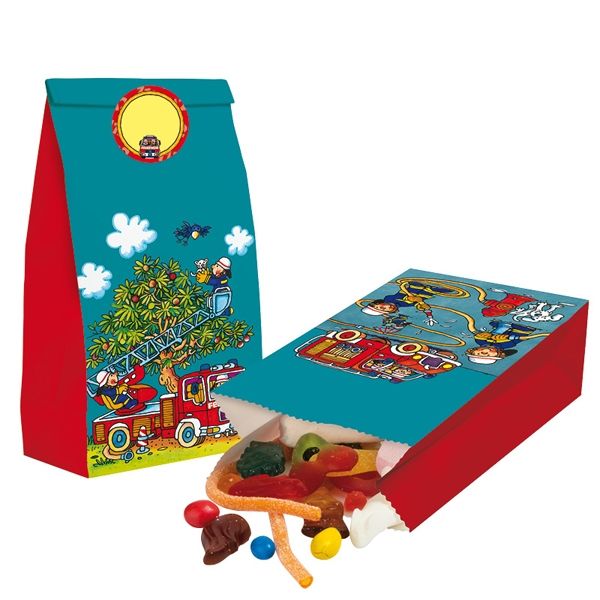 Partytüten Feuerwehr, 8 Papier-Tütchen mit Feuerwehrauto-Motiv Partytüten Feuerwehr, 8 Papier-Tütchen mit Feuerwehrauto-Motiv von Lutz Mauder