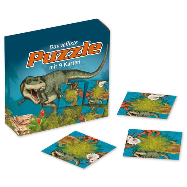 Verflixtes Dinosaurier-Puzzle mit 9 Teilen Verflixtes Dinosaurier-Puzzle mit 9 Teilen von Lutz Mauder