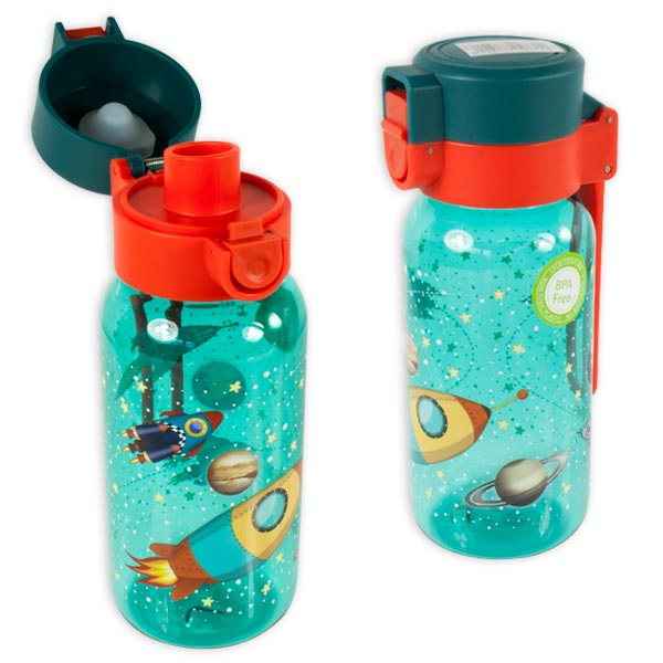 Weltall-Trinkflasche aus Kunststoff, 400ml Weltall-Trinkflasche aus Kunststoff, 400ml von Lutz Mauder