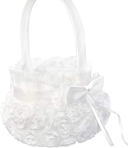 LuukUP Hochzeit Satin Dolly Tasche Brauttasche Handtasche Brautbeutel mit Perlen LuukUP Hochzeit Satin Dolly Tasche Brauttasche Handtasche Brautbeutel mit Perlen von LuukUP