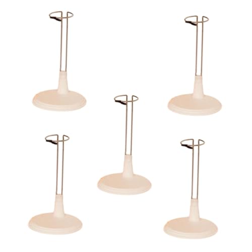 Luwecf 5 Stück Puppenständer für Figuren, Unterstützung für Spielzeugpuppen, Halterung für Sammlerstücke, 12 bis 14 cm für 20 von Luwecf
