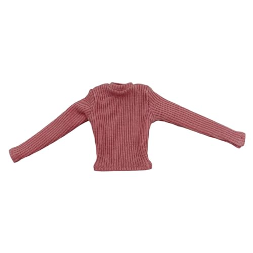 Luwecf Langarm Tops für Actionfiguren, Miniatur Kleidung für 12 Zoll Puppen, Rosa von Luwecf
