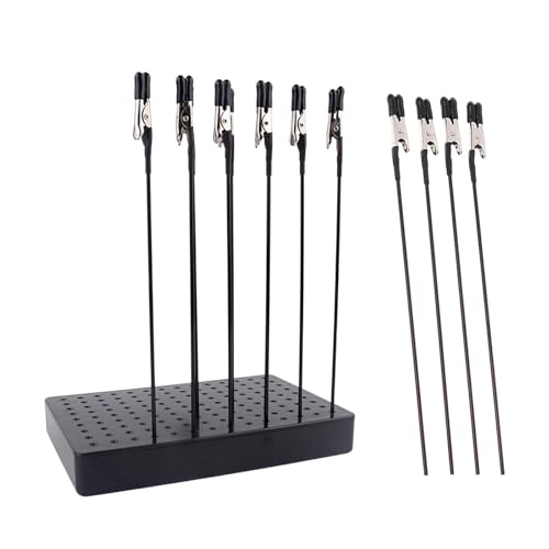 Luwecf Malständer Basis, Modellierwerkzeug Zubehör, Utility, Malmodellierhalterung, Ersatz für Airbrush Hobby Modellteile Zum Selbermachen, 1 Basis 10 Clips Luwecf Malständer Basis, Modellierwerkzeug Zubehör, Utility, Malmodellierhalterung, Ersatz für Airbrush Hobby Modellteile Zum Selbermachen, 1 Basis 10 Clips von Luwecf