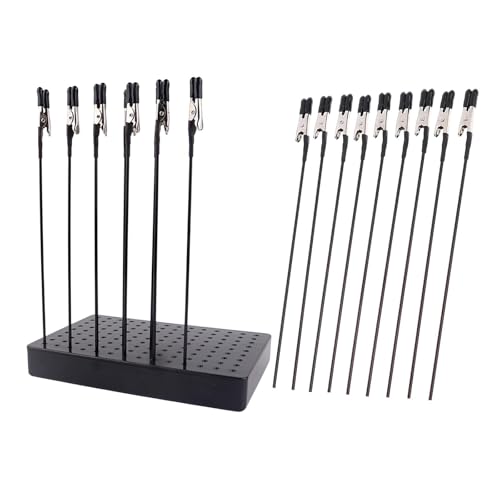 Luwecf Malständer Basis, Modellierwerkzeug Zubehör, Utility, Malmodellierhalterung, Ersatz für Airbrush Hobby Modellteile Zum Selbermachen, 1 Basis 15 Clips Luwecf Malständer Basis, Modellierwerkzeug Zubehör, Utility, Malmodellierhalterung, Ersatz für Airbrush Hobby Modellteile Zum Selbermachen, 1 Basis 15 Clips von Luwecf