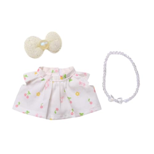 Luwecf Plüschfigur Sommerkleid Machen Sie Ihre eigenen Puppen Foto Requisiten Kleidung Klammerrock für 15 cm, Kaninchenrock Luwecf Plüschfigur Sommerkleid Machen Sie Ihre eigenen Puppen Foto Requisiten Kleidung Klammerrock für 15 cm, Kaninchenrock von Luwecf