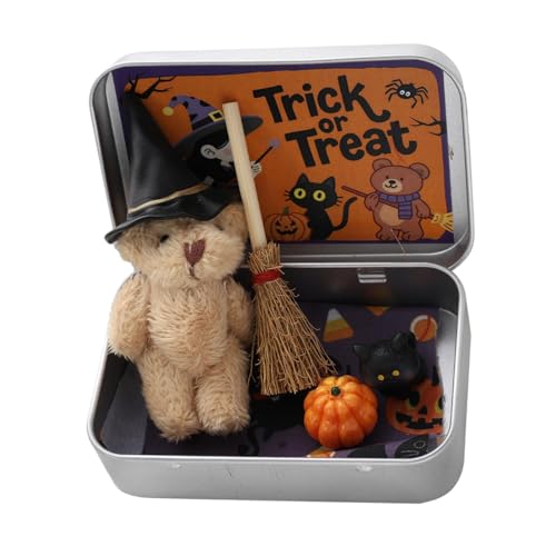 Luwecf Plüschtier Stofftier in Geschenkbox Aus Weichem Plüschstoff Als Kreative Verpackung für Kinder Und Erwachsene Als Halloween Überras, Khaki Luwecf Plüschtier Stofftier in Geschenkbox Aus Weichem Plüschstoff Als Kreative Verpackung für Kinder Und Erwachsene Als Halloween Überras, Khaki von Luwecf