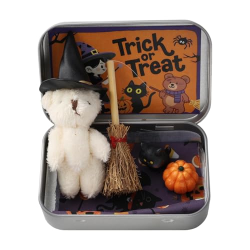 Luwecf Plüschtier Stofftier in Geschenkbox Aus Weichem Plüschstoff Als Kreative Verpackung für Kinder Und Erwachsene Als Halloween Überras, Weiß Luwecf Plüschtier Stofftier in Geschenkbox Aus Weichem Plüschstoff Als Kreative Verpackung für Kinder Und Erwachsene Als Halloween Überras, Weiß von Luwecf