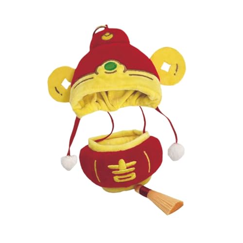 Luwecf Puppen Laternen Overall Und Hut, Handgefertigte Kleidung für 20 cm Große Puppen Luwecf Puppen Laternen Overall Und Hut, Handgefertigte Kleidung für 20 cm Große Puppen von Luwecf