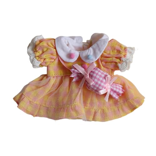 Luwecf Puppenkleid Handgefertigte Kleidung für 10 15 cm Puppen Mädchen Puppen Kindergeschenke Luwecf Puppenkleid Handgefertigte Kleidung für 10 15 cm Puppen Mädchen Puppen Kindergeschenke von Luwecf