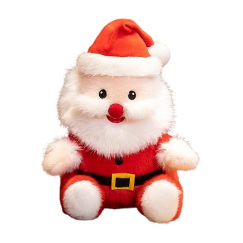 Luwecf Weihnachtsmann Plüschtier für Kinder, Weihnachtsdekoration für Geburtstagsgeschenk, Auto, Tischdekoration von Luwecf