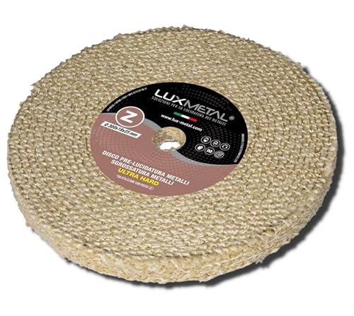 Lux Metal - Polierscheibe 300 mm Sisal grob für schleifbock doppelschleifer bohrmaschine akkuschrauber winkelschleifer Polierscheiben Zum Polieren Metall wie Aluminium Edelstahl, für Polierpaste Lux Metal - Polierscheibe 300 mm Sisal grob für schleifbock doppelschleifer bohrmaschine akkuschrauber winkelschleifer Polierscheiben Zum Polieren Metall wie Aluminium Edelstahl, für Polierpaste von Lux Metal