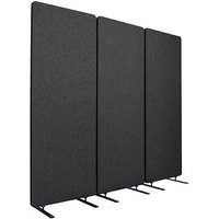 LUXOR Akustik-Trennwand, dunkelgrau 183,0 x 168,0 cm LUXOR Akustik-Trennwand, dunkelgrau 183,0 x 168,0 cm von Luxor