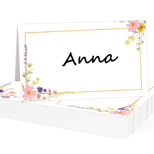 Luxoraiova 50 Stück Tischkarten Hochzeit Namensschilder 9 x 5 cm Tischdekoration Namenskarten zum selbst Beschriften Namensschild Platzkarten für Hochzeit Geburtstag Feier Gäste Luxoraiova 50 Stück Tischkarten Hochzeit Namensschilder 9 x 5 cm Tischdekoration Namenskarten zum selbst Beschriften Namensschild Platzkarten für Hochzeit Geburtstag Feier Gäste von Luxoraiova