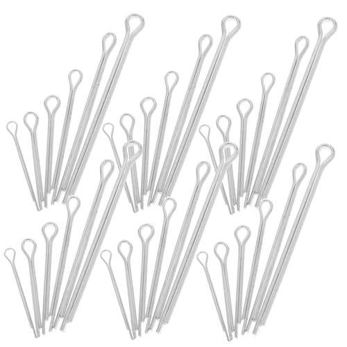 1 Schachtel Sortiment Federstecker Clips Fasteners für Anhänger Automobilmechanik Öffnungsbolzen Robust Vielseitig Einsetzbar für Maschinen Reparaturen 1 Schachtel Sortiment Federstecker Clips Fasteners für Anhänger Automobilmechanik Öffnungsbolzen Robust Vielseitig Einsetzbar für Maschinen Reparaturen von Luxshiny