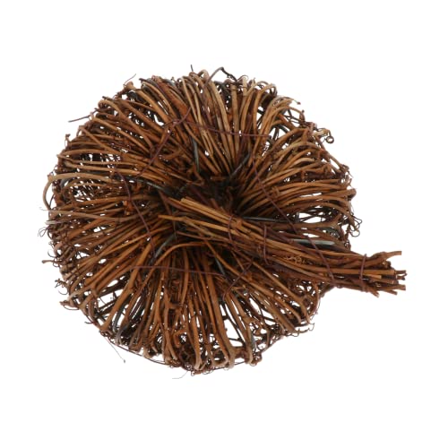 1 Stück Geflochtener Kürbis Dekorationsornament aus Rattan Handgefertigtes Herbst und Halloween für Festlichkeiten Leicht 1 Stück Geflochtener Kürbis Dekorationsornament aus Rattan Handgefertigtes Herbst und Halloween für Festlichkeiten Leicht von Luxshiny