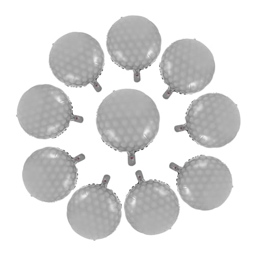10Stücke Golfball Luftballons aus Aluminiumfolie Große Golf Motto Dekoration für Geburtstagsfeiern für Golf Partys Babypartys 10Stücke Golfball Luftballons aus Aluminiumfolie Große Golf Motto Dekoration für Geburtstagsfeiern für Golf Partys Babypartys von Luxshiny