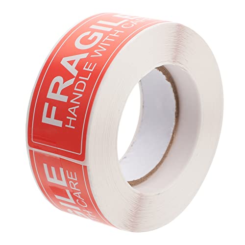1Rolle Selbstklebende Zerbrechlich Aufkleber Fragile Handle With Care Etiketten für Versand Umzug Langlebige Warnaufkleber für Empfindliche 1Rolle Selbstklebende Zerbrechlich Aufkleber Fragile Handle With Care Etiketten für Versand Umzug Langlebige Warnaufkleber für Empfindliche von Luxshiny