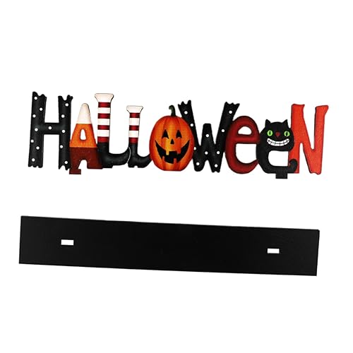 1Stück Holz Halloween Dekoration Halloweenthemen Holz Dekorationsstück für Garten und Lebendige für Partys und Feste Hochwertige und Langlebige Gestaltung 1Stück Holz Halloween Dekoration Halloweenthemen Holz Dekorationsstück für Garten und Lebendige für Partys und Feste Hochwertige und Langlebige Gestaltung von Luxshiny
