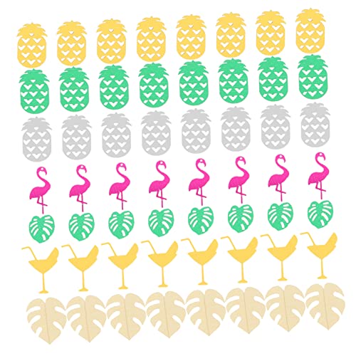 3Er-Packungen Sommerparty Konfetti Kunststoff Konfetti für Luau Feiern Shower Tischdekoration Cactus und Ananas Design Geburtstagsfeiern und Themenpartys 3Er-Packungen Sommerparty Konfetti Kunststoff Konfetti für Luau Feiern Shower Tischdekoration Cactus und Ananas Design Geburtstagsfeiern und Themenpartys von Luxshiny