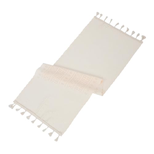 Bauerntischdecke 353&Quot;X137&Quot; Couchtischläufer Mit Quasten Rustikales Tischtuch Für Nachttisch Und Kommode Minimalistischer Dekobezug Bauerntischdecke 353&Quot;X137&Quot; Couchtischläufer Mit Quasten Rustikales Tischtuch Für Nachttisch Und Kommode Minimalistischer Dekobezug von Luxshiny