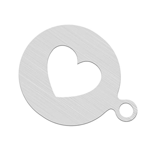 Kaffee Dekorieren Schablonen 1PC Edelstahl Kaffee Schablonen für Cappuccino Mousse Latte Herz Muster Kaffee Dekorieren Schablonen 1PC Edelstahl Kaffee Schablonen für Cappuccino Mousse Latte Herz Muster von Luxshiny