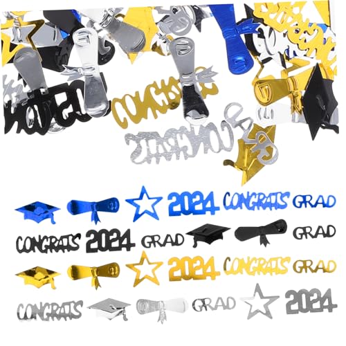 Konfetti für Abschlussfeier Beutel Tischdekoration für Graduierungsfeiern Einladungen Diy Bastelprojekte von Luxshiny