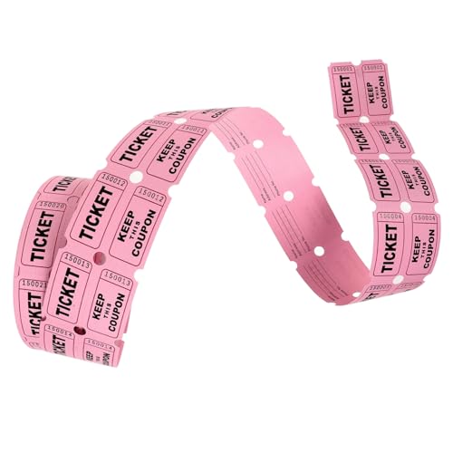 Luxshiny 1 Rolle Bunte Tickets für Veranstaltungen Karneval Türpreise und Spiele aus Stabilem Papier Einfach zu Verwenden für Jede Feier Luxshiny 1 Rolle Bunte Tickets für Veranstaltungen Karneval Türpreise und Spiele aus Stabilem Papier Einfach zu Verwenden für Jede Feier von Luxshiny