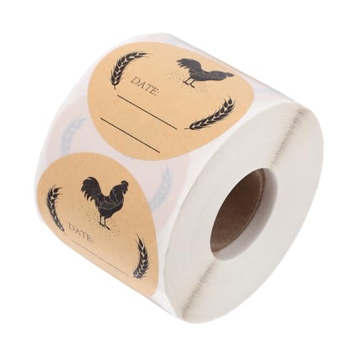 Luxshiny 1 Rolle Eierkartonverpackung Hühnereierkartonetiketten Beschriften Sie Konservenaufkleber Hühnereierglasetiketten Bauernhof Eierverpackungsaufkleber Bauernhof Luxshiny 1 Rolle Eierkartonverpackung Hühnereierkartonetiketten Beschriften Sie Konservenaufkleber Hühnereierglasetiketten Bauernhof Eierverpackungsaufkleber Bauernhof von Luxshiny