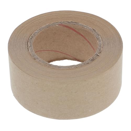 Luxshiny 1 Rolle Wasserdichtes Wasserlösliches Klebeband für Verpackungen Wiederverwendbar für Kunstprojekte und Sichere Versiegelung Tamper Evident für Papierverpackungen und Versand von Luxshiny