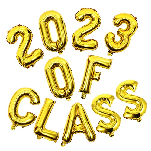 Luxshiny 1 Satz 2023 Ballonanzug Luftballons in Roségold Grad erste sortiert LED Rosa Ballons der Abschlusssaison Abschlussfeier Dekorationen Abschlussballondekoration Aluminiumfolie Golden Luxshiny 1 Satz 2023 Ballonanzug Luftballons in Roségold Grad erste sortiert LED Rosa Ballons der Abschlusssaison Abschlussfeier Dekorationen Abschlussballondekoration Aluminiumfolie Golden von Luxshiny