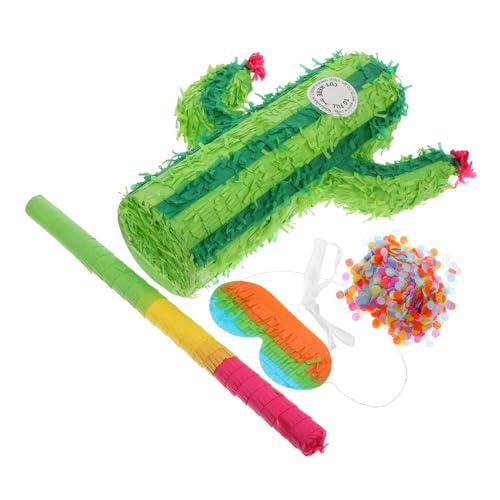 Luxshiny 1 Satz Cactus Pinata für Partys Kreative Piñata Dekoration für Geburtstagsfeiern und Veranstaltungen Wiederverwendbar Fördert Soziale Fähigkeiten und Spaß Zufällige von Luxshiny