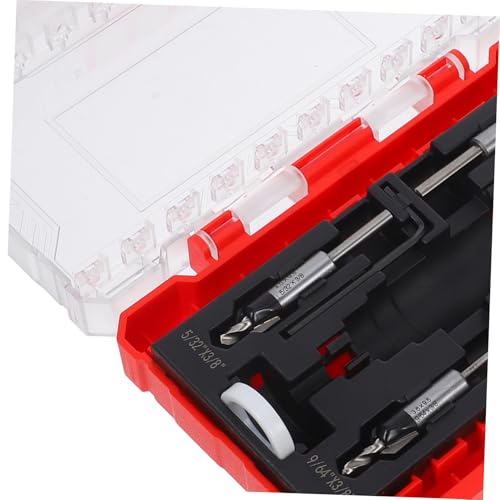 Luxshiny 1 Satz Senkbohrer Senker-Bits Senker-Tiefenanschlag Senkbit Senkerbohrer Senker für Holz Holzbearbeitungswerkzeuge Aluminiumlegierung rot Luxshiny 1 Satz Senkbohrer Senker-Bits Senker-Tiefenanschlag Senkbit Senkerbohrer Senker für Holz Holzbearbeitungswerkzeuge Aluminiumlegierung rot von Luxshiny