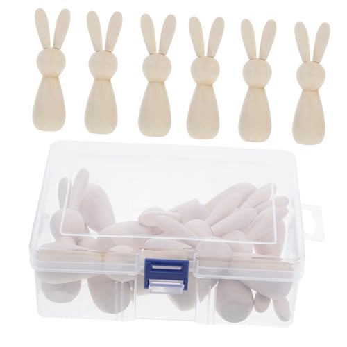 Luxshiny 1 Set Holz Graffiti Kaninchen Basteln Tierfigur Osterhase Schmuck Holzhandwerk Hase DIY Graffiti Puppe Holztierpuppe Bauernhausspielzeug Holzanhänger Kunststoff Luxshiny 1 Set Holz Graffiti Kaninchen Basteln Tierfigur Osterhase Schmuck Holzhandwerk Hase DIY Graffiti Puppe Holztierpuppe Bauernhausspielzeug Holzanhänger Kunststoff von Luxshiny