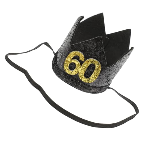 Luxshiny 1 Stück Geburtstagskrone Hut Dekorativer Partyhut aus Hochwertigem Material für Unvergessliche Feiern für Erwachsene und Leicht und Tragbar Ergänzung zu Jedem Outfit von Luxshiny