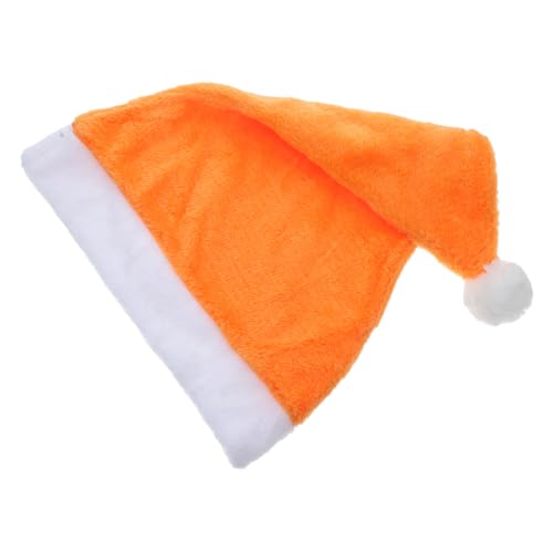 Luxshiny 1 Stück Orange Weihnachtsmannhut Weihnachtsmütze für Dekoration für Xmas Festival Kostüm Accessoire für Feiern und Familienanlässe Luxshiny 1 Stück Orange Weihnachtsmannhut Weihnachtsmütze für Dekoration für Xmas Festival Kostüm Accessoire für Feiern und Familienanlässe von Luxshiny