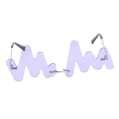 Luxshiny 1 Stück Punk Sonnenbrille für Partys Lustige Dekoration Foto Requisiten und Kostümzubehör für Festivals und Karneval Leicht und Bequem Stilvolles Accessoire für Erwachsene von Luxshiny