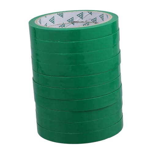 Luxshiny 10 Stück Farbige Gemüse Bundbänder Hochleistungs Klebeband für Gemüseverpackung Verpackungsband für Supermärkte Haushalte Breit Sicher Einfach Anwendung von Luxshiny