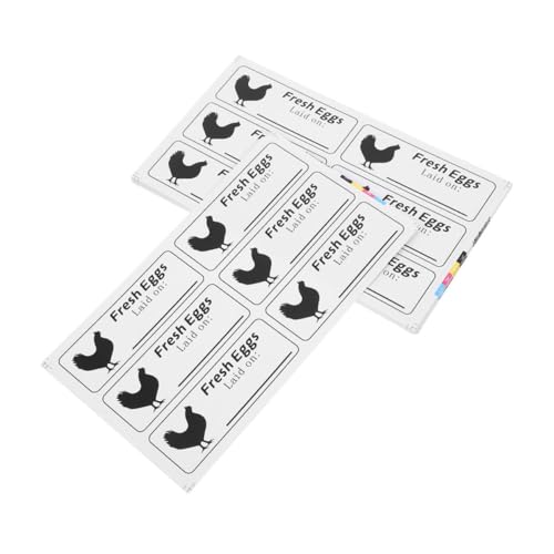 Luxshiny 100 Blatt Etikett mit dem Datum des Eierkartons Etiketten für frische Eier Aufkleber für Eierkartons Kupferplattenaufkleber Luxshiny 100 Blatt Etikett mit dem Datum des Eierkartons Etiketten für frische Eier Aufkleber für Eierkartons Kupferplattenaufkleber von Luxshiny