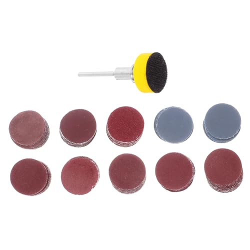 Luxshiny 100 Stück Scheibenschleifpapier mit Samtrücken Handschleifpads Palm Sander Schleifpapier Scheibenschleifer Schleifpapier für Metall runde Schleifpapierpads Sandscheibe Beflockung Luxshiny 100 Stück Scheibenschleifpapier mit Samtrücken Handschleifpads Palm Sander Schleifpapier Scheibenschleifer Schleifpapier für Metall runde Schleifpapierpads Sandscheibe Beflockung von Luxshiny