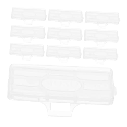 Luxshiny 100 Stück Wasserdichte Kabelbeschriftungen Transparente Etikettenhalter aus Kunststoff für Einfache Identifikation im Außenbereich für Kabelmanagement und Drahtkennzeichnung von Luxshiny