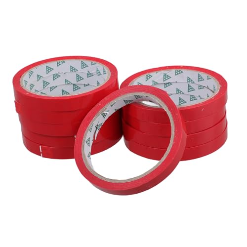 Luxshiny 10Stücke Selbstklebendes Gemüseband Farbenfrohes Verpackungsband für Frische zum Bündeln von Gemüse Supermärkten Bauernmärkten von Luxshiny