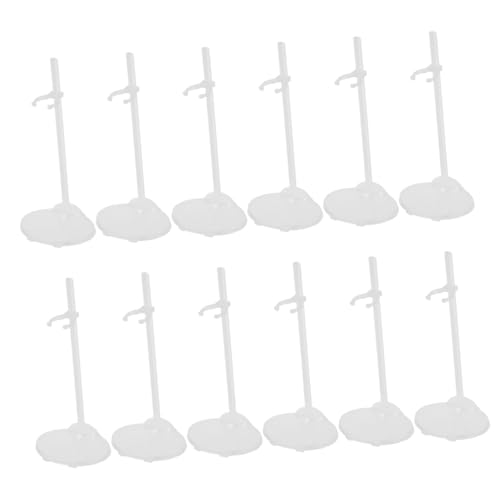 Luxshiny 12 Stück Figurenständer Puppenständer Displayhalter für Actionfiguren Stützrahmen für Puppen Puppe steht Plastik Transparent Luxshiny 12 Stück Figurenständer Puppenständer Displayhalter für Actionfiguren Stützrahmen für Puppen Puppe steht Plastik Transparent von Luxshiny