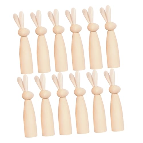 Luxshiny 12 Stück Hasenkopf Holzfigur Hasen Steckpuppen Hasen Skulptur Hasenfigur Unvollendete Hasenpuppen Unbemalte Hasenfigur Steckpuppen Unvollendete Hasen Steckfiguren Basteln Luxshiny 12 Stück Hasenkopf Holzfigur Hasen Steckpuppen Hasen Skulptur Hasenfigur Unvollendete Hasenpuppen Unbemalte Hasenfigur Steckpuppen Unvollendete Hasen Steckfiguren Basteln von Luxshiny