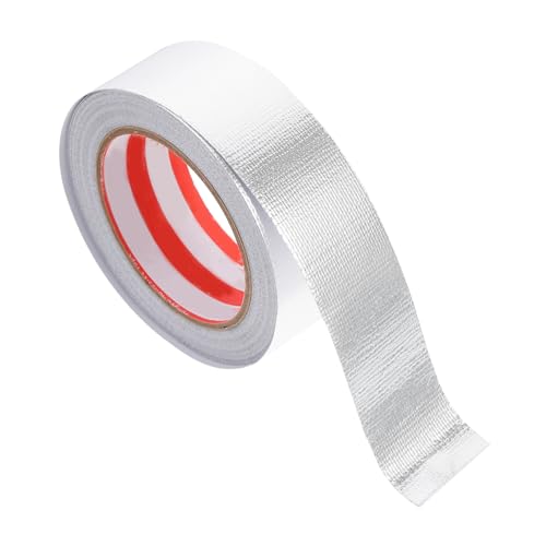 Luxshiny 1Rolle Hitzebeständiges Aluminiumfolie Klebeband für Rohrisolierung Robust für Reparaturen an Heizungsrohren Luxshiny 1Rolle Hitzebeständiges Aluminiumfolie Klebeband für Rohrisolierung Robust für Reparaturen an Heizungsrohren von Luxshiny