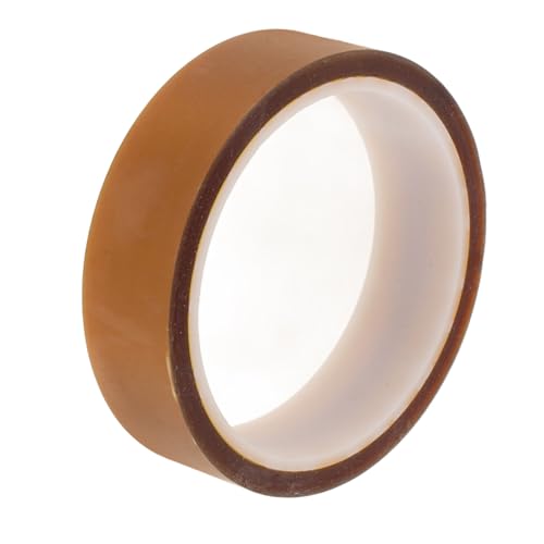 Luxshiny 1Rolle Hochtemperatur Klebeband Polyimid Isolationsband für Industrielle Anwendungen Hitzebeständiges Transferband für Sublimation Elektrische Isolierung von Luxshiny