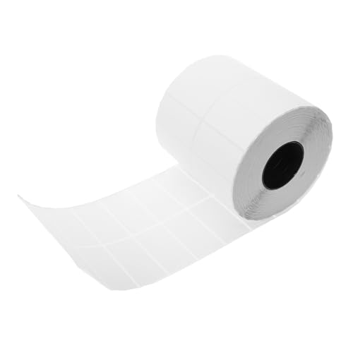 Luxshiny 1Rolle Leere Aufkleberetiketten Rolle Selbstklebende Etiketten für Lebensmittelbehälter Gläser und Vorratsdosen Beschreibbar und Vielseitig Einsetzbar für Schnelle Etikettierung von Luxshiny