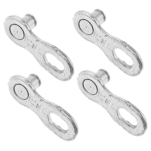 Luxshiny 2 Paare Schnellfreisetzung der Fahrradkette Fahrradkettenverbinder Fahrradkettengliedschnalle Radfahren Kettengliedverbinder Kettenverbinder aus Stahl Silber Luxshiny 2 Paare Schnellfreisetzung der Fahrradkette Fahrradkettenverbinder Fahrradkettengliedschnalle Radfahren Kettengliedverbinder Kettenverbinder aus Stahl Silber von Luxshiny
