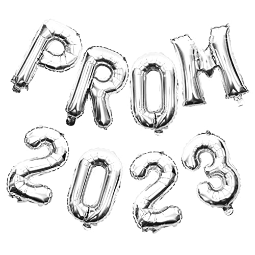 Luxshiny 2 Sätze 2023 dekorative Luftballons Herzlichen Glückwunsch Luftballons Party Junggesellin Ö Folienballon für den Abschlussball Luftballons für den Abschluss Aluminiumfolie Silber Luxshiny 2 Sätze 2023 dekorative Luftballons Herzlichen Glückwunsch Luftballons Party Junggesellin Ö Folienballon für den Abschlussball Luftballons für den Abschluss Aluminiumfolie Silber von Luxshiny