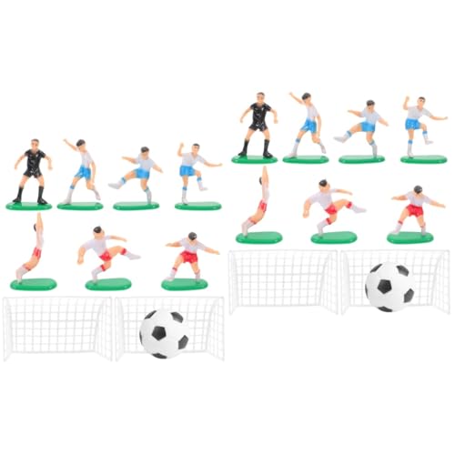 Luxshiny 2 Sätze Dekoration der Fußballmannschaft Sport Dekorationen Topper Fußball-Geburtstagskuchendekoration thematisiert Tonhöhe Fußball-Kuchen-Dekoration Miniaturen PVC Luxshiny 2 Sätze Dekoration der Fußballmannschaft Sport Dekorationen Topper Fußball-Geburtstagskuchendekoration thematisiert Tonhöhe Fußball-Kuchen-Dekoration Miniaturen PVC von Luxshiny
